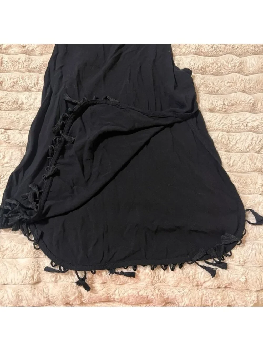 Black Lace Swim Coverup